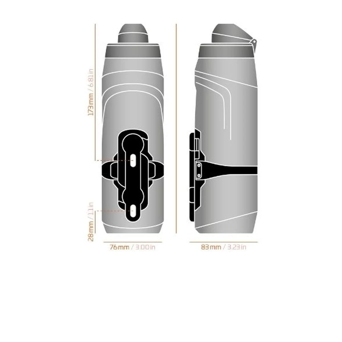 Fidlock TWIST Drink Bottle 800 Ml Incl. Bike Base Holder 7 Fidlock TWIST Drink Bottle 800 Ml Incl. Bike Base Holder - Image 5