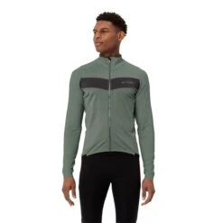 VAUDE MEN'S POSTA LS JERSEY Long Sleeve Winter Jersey -Bike Clothing Shop 42BA5E238DE7F92DA794E726B6EB5F49