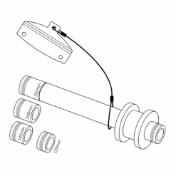 Rose Pro XL Dummy Axle For 12mm Thru Axles (Rear Wheel) 13 Rose Pro XL Dummy Axle For 12mm Thru Axles (Rear Wheel) -Bike Clothing Shop 6CF068C0A26B82597180120399C314F4 1
