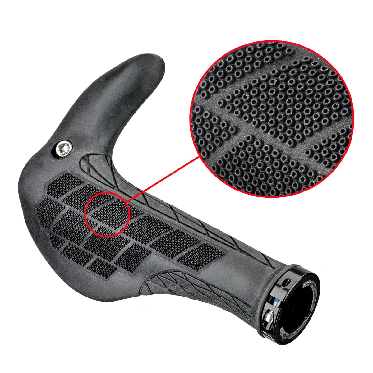 Rose Gel Pro BE-2 ERGOnomic Handlebar Grips With Bar End 8 Rose Gel Pro BE-2 ERGOnomic Handlebar Grips With Bar End - Image 6