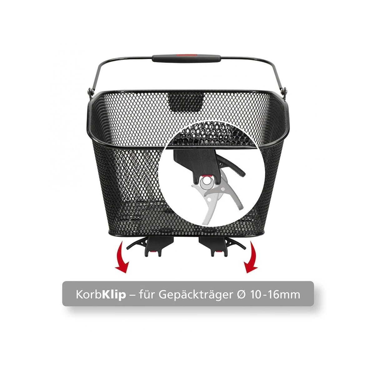 KLICKFIX CITYMAX KORBKLIP Rear Bike Basket 17 KLICKFIX CITYMAX KORBKLIP Rear Bike Basket - Image 15
