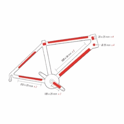 ZEFAL Skin Armor L Frame Protection Film Set (matt) -Bike Clothing Shop F778487B5E5597FF2DFE23B0CA879BB1